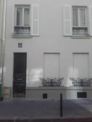 Studio Rue Gauthey Paris 17 Kültér fotó